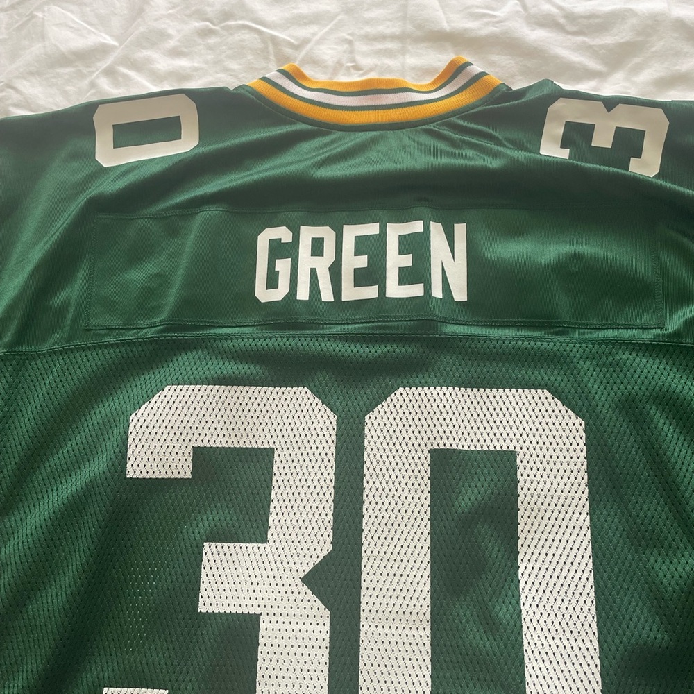 Green Bay Packers Rebok Ahman Green Jersey Never worn mens XL